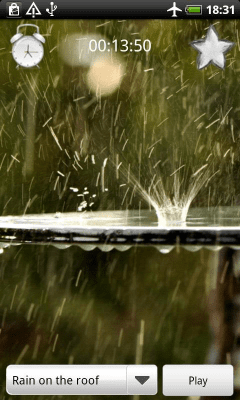 Скриншот приложения Rain Sounds Relax & Sleep - №5