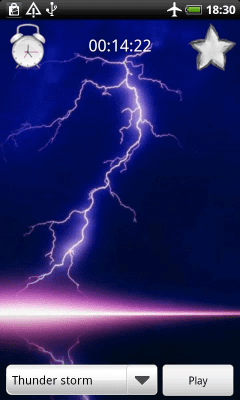 Скриншот приложения Rain Sounds Relax & Sleep - №7