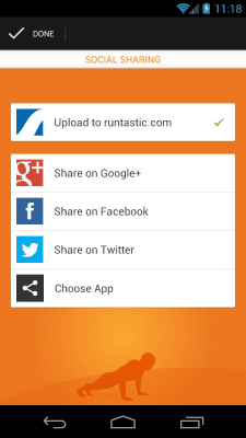 Скриншот приложения Runtastic Push-Ups Отжимания - №7