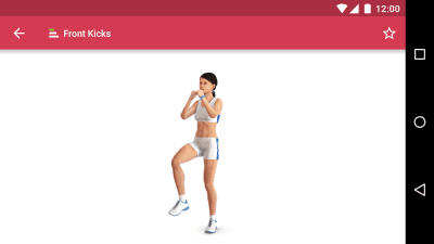 Скриншот приложения Runtastic Leg Trainer Ноги - №6