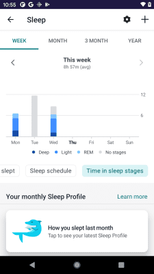 Скриншот приложения Fitbit - №8