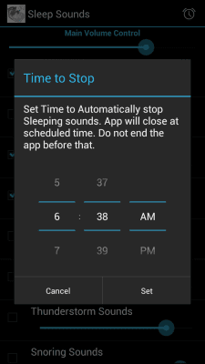 Скриншот приложения Sleep Sounds - №2