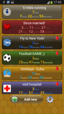 Скриншот приложения Обратный отсчет хронометр - №4
