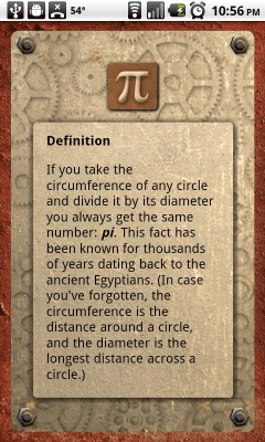 Скриншот приложения Pi (3.14159...) - №3