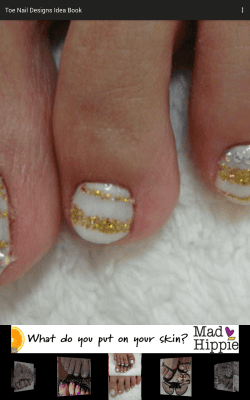 Скриншот приложения Toe Nail Designs Idea Book - №1