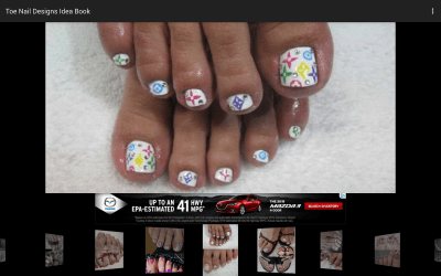 Скриншот приложения Toe Nail Designs Idea Book - №4