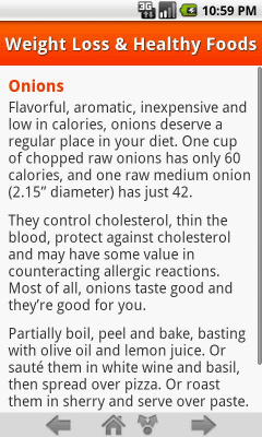 Скриншот приложения Weight Loss & Healthy Foods - №3