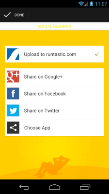 Скриншот приложения Runtastic Sit-Ups Пресс - №7