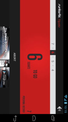 Скриншот приложения Runtastic Squats Приседания - №3