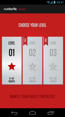 Скриншот приложения Runtastic Squats Приседания - №5