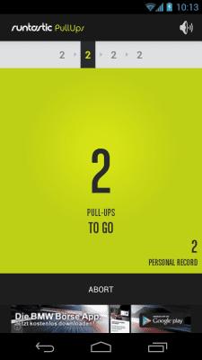 Скриншот приложения Runtastic Pull-Ups - №3