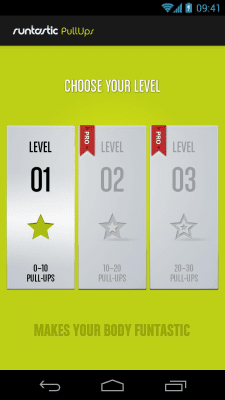 Скриншот приложения Runtastic Pull-Ups - №5