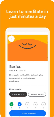 Скриншот приложения Headspace - №4