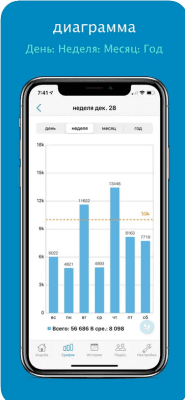 Скриншот приложения шагомер - Accupedo - №4