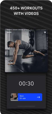 Скриншот приложения Muscle Booster Тренировки дома - №6