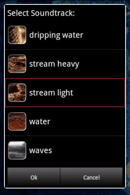 Скриншот приложения Water Sounds - №2