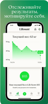 Скриншот приложения Lifesum: ваш дневник питания - №6
