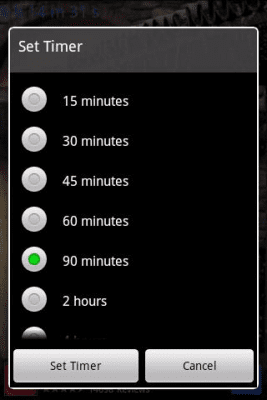 Скриншот приложения Rain Sounds for Sleep - №3