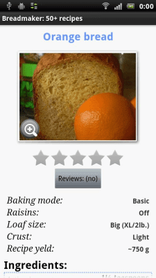 Скриншот приложения Хлебопечка: 50 + рецептов - №4