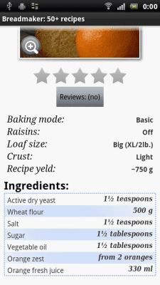 Скриншот приложения Хлебопечка: 50 + рецептов - №6