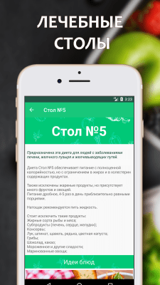 Скриншот приложения Правильное питание - №5
