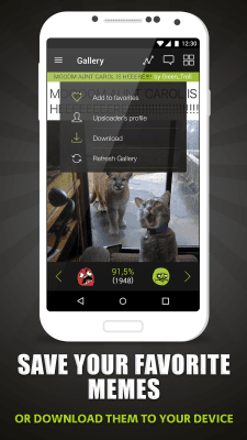 Скриншот приложения Memedroid: Веселые Картинки - №6