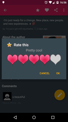 Скриншот приложения Love Poems - №5