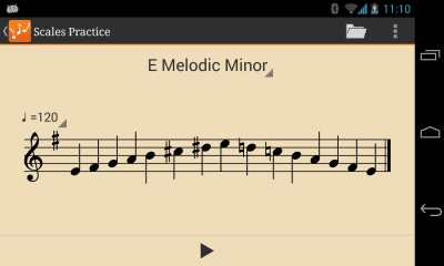 Скриншот приложения Scales Practice - №4