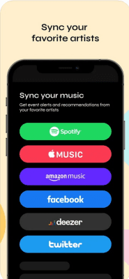 Скриншот приложения Bandsintown Concerts - №5