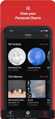 Скриншот приложения Last.fm for iOS - №4
