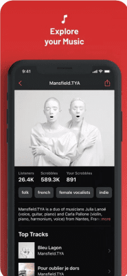 Скриншот приложения Last.fm for iOS - №6