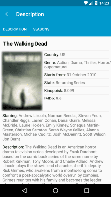 Скриншот приложения Сериалус - №6