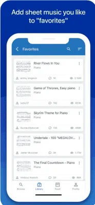 Скриншот приложения MuseScore Songbook - №4