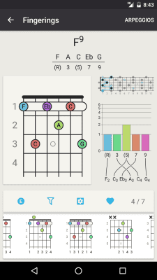 Скриншот приложения Chord! Free (Guitar Chords) - №1