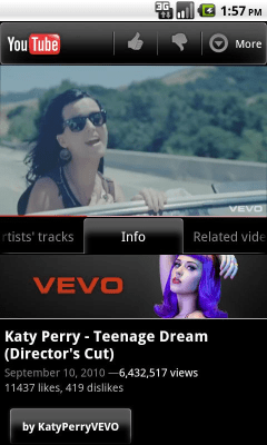Скриншот приложения US Music Charts - №2