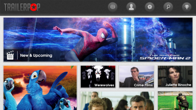 Скриншот приложения Trailerpop - №1