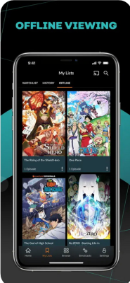 Скриншот приложения Crunchyroll - №3