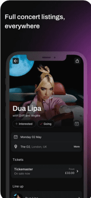 Скриншот приложения Songkick Concerts - №3