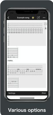 Скриншот приложения GuitarTab - №5