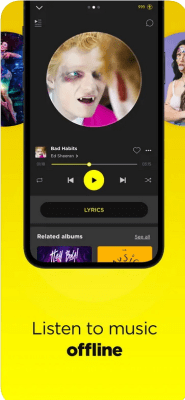 Скриншот приложения TREBEL Music - №4