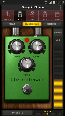 Скриншот приложения AmpliTube Free/SamsungProAudio - №3