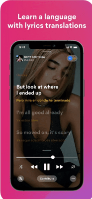 Скриншот приложения MusiXmatch Музыка и слова - №3