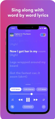 Скриншот приложения MusiXmatch Музыка и слова - №4
