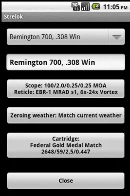 Скриншот приложения Стрелок. Баллистический калькулятор. - №5