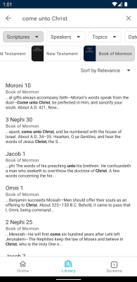 Скриншот приложения Евангельская библиотека - №4