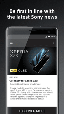 Скриншот приложения Xperia LOUNGE - №2