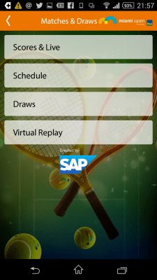 Скриншот приложения Miami Open - №4