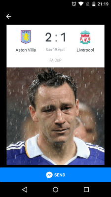 Скриншот приложения Tackl для Messenger - №5