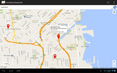 Скриншот приложения Find Sports Nearby Me - №7