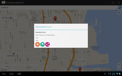 Скриншот приложения Find Sports Nearby Me - №8